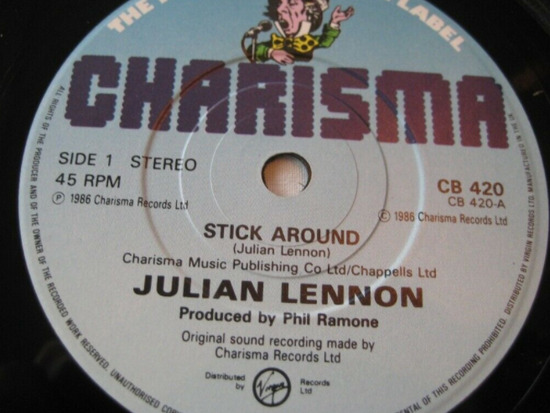 A Nice Selection Of Three Julian Lennon 7 Inch Vinyl Singles  4