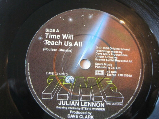 A Nice Selection Of Three Julian Lennon 7 Inch Vinyl Singles  5