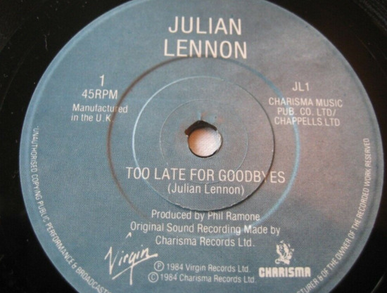 A Nice Selection Of Three Julian Lennon 7 Inch Vinyl Singles  6