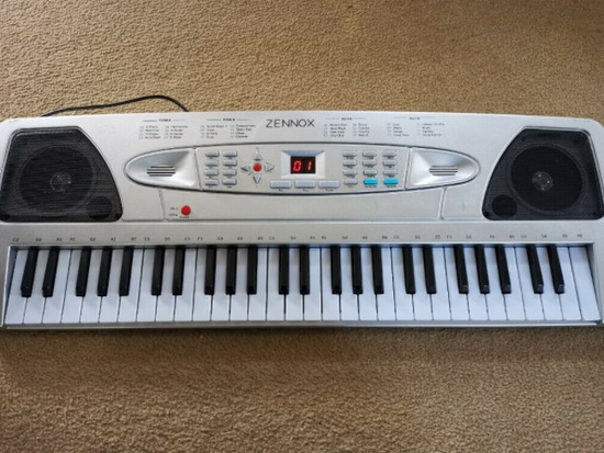 Zennox Electric Keyboard Digital Music Piano 54 Keys Instrument  0
