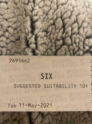 Six the Musical Tickets - Edinburgh