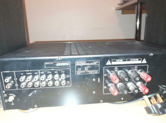 Kenwood Vintage Speakers and Amplifier. Studio Equipment  4