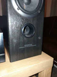 Kenwood Vintage Speakers and Amplifier. Studio Equipment