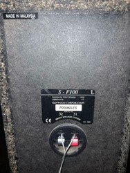 Kenwood Vintage Speakers and Amplifier. Studio Equipment