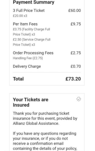Tickets x 3 Waterparks O2 Acedemy Bristol   3