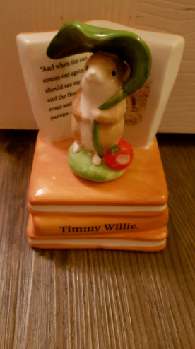 Brand new Beatrix Potter 'Timmy Willy' music box  0