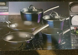 George Home Forged Aluminium Cookware Set 5 Piece