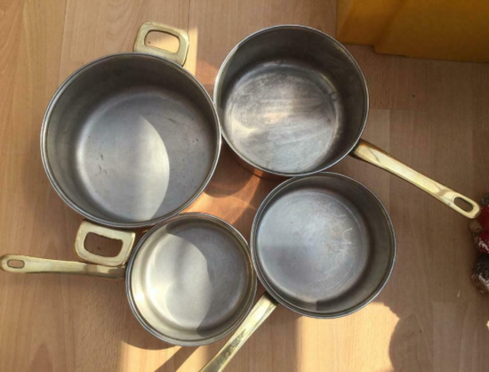 Copper Cookware - Saucepans and Oval Pans Etc.  2